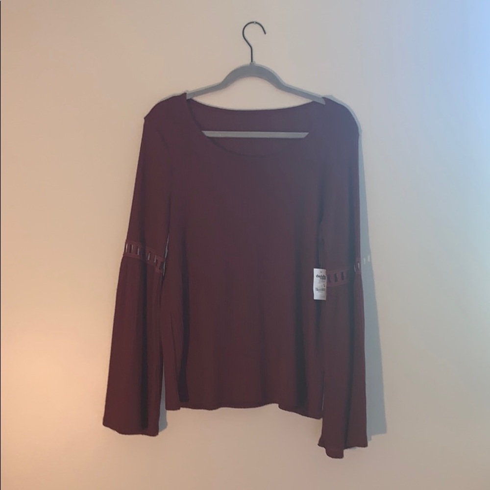 Long sleeve blouse